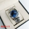 R830-11 silver blue 12 diamonds