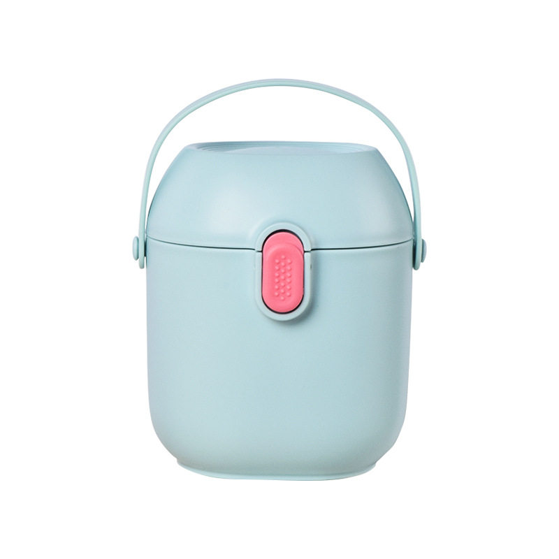 Baby storage milk powder box large capacity baby food supplement rice noodle snack storage box portable out moisture-proof sealed jar