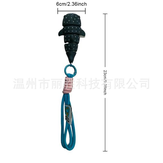 Explosive foreign trade 3D printing multi-color whale shark whale color ornaments movable model toy landscaping cross-border children's gift