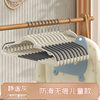 Plastic clothes hanger household clothes hanger fish mouth non-slip anti-shoulder corner clothes support wet and dry seamless storage clothes hanger wholesale
