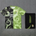 2526 short sleeve real madrid black and green [special edition]