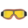 Brown leather imitation red film