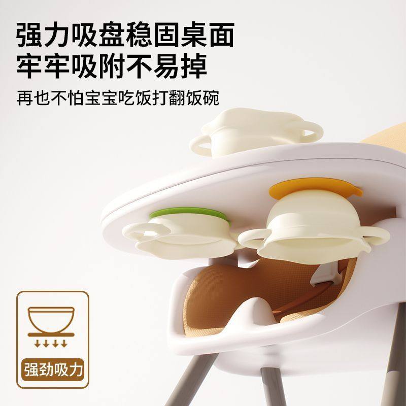 Egg Flower Food Supplement Bowl, Baby Training Bowl, Toddler Independent Eating Bowl with Suction Cup, Foldableable Kidsren's Tableware