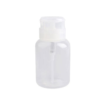 Nail nail polish remover press bottle nail polish remover sub-bottling nail tool 200ml super thick durable with lock leak-proof