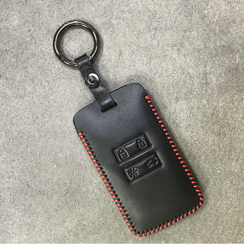 18 new corea key case smart 2017 corea car remote control leather key case chain