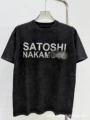 270g pure cotton/fried and washed black + colorful hot diamond style