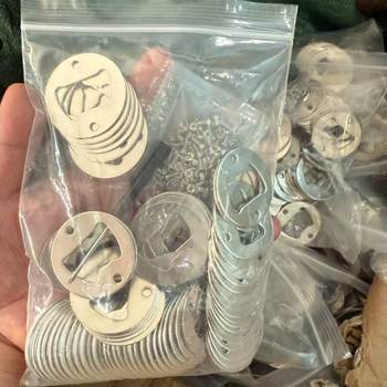 60-Piece Iron Bottle Opener Set with Screwdriver, Reinforced Nickel-Plated Cross-Border Export Bottle Opener, 0.15cm Thick