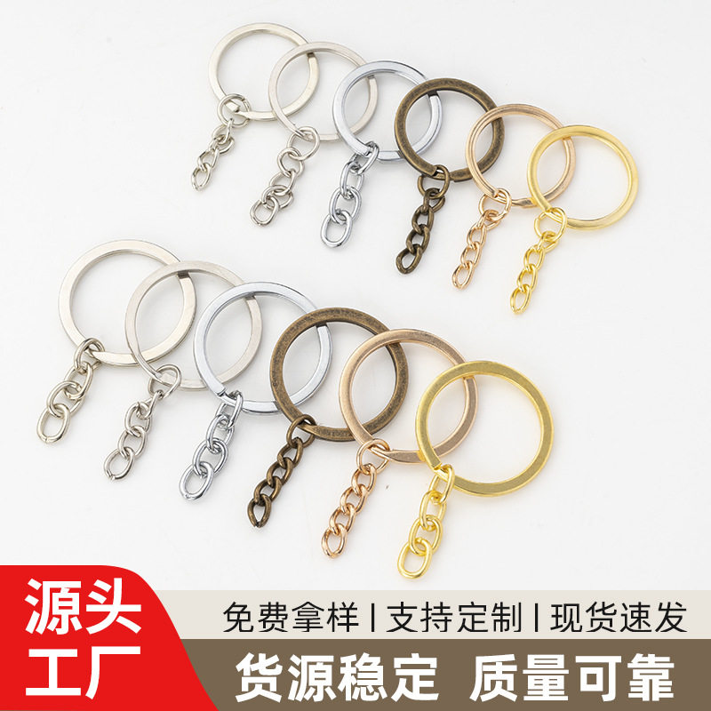 อุปกรณ์เครื่องประดับ diy ทำด้วยมือวัสดุโซ่สี่ส่วน electropla...