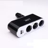 Car one minute two cigarette lighter dual USB car phone charger