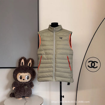 High Version New Niaojia Winter Lightweight and Warm Goose down Sports Vest for Men and Women, Same Style Rib down Jacket Wholesale