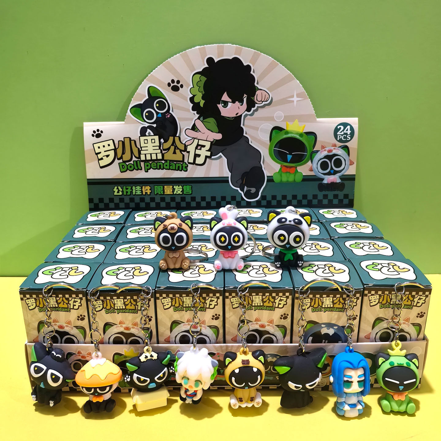 Luo Xiaohei Series Surprise Blind Box Doll Pendant Blind Bag Student Keychain Children's Holiday Gift Toys Wholesale