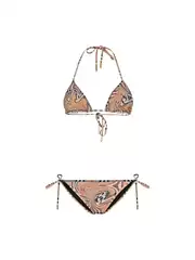 Swimwear Bikini Tie-Up Two-Piece Swimsuit Multi-Color Women's Set Sexy Swimsuit Bikini Foreign Trade European and American Style Strapless
