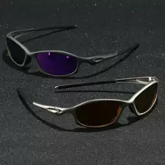 Tomahawk Sand Silver Frame Polarized Spring Hinge Metal Eyeglasses