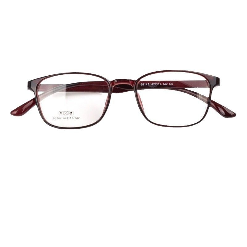 New TR90 Youth Student Optical Glasses Frame Korean Men's and Women's Glasses Frame Black Transparent Color Wholesale