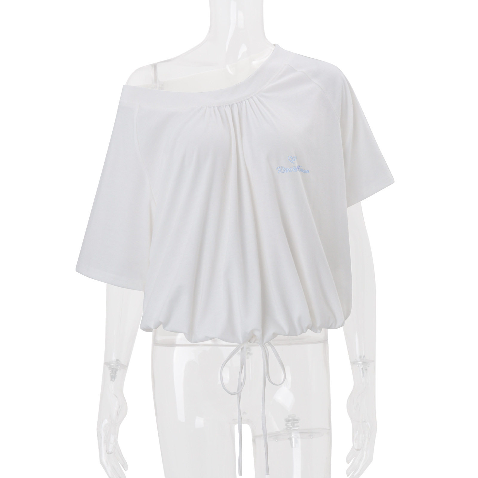 Fashionable Loose Off Shoulder Short Sleeve Top and Pants Set Summer Style Versatile Design Comfortable Fit Wholesale