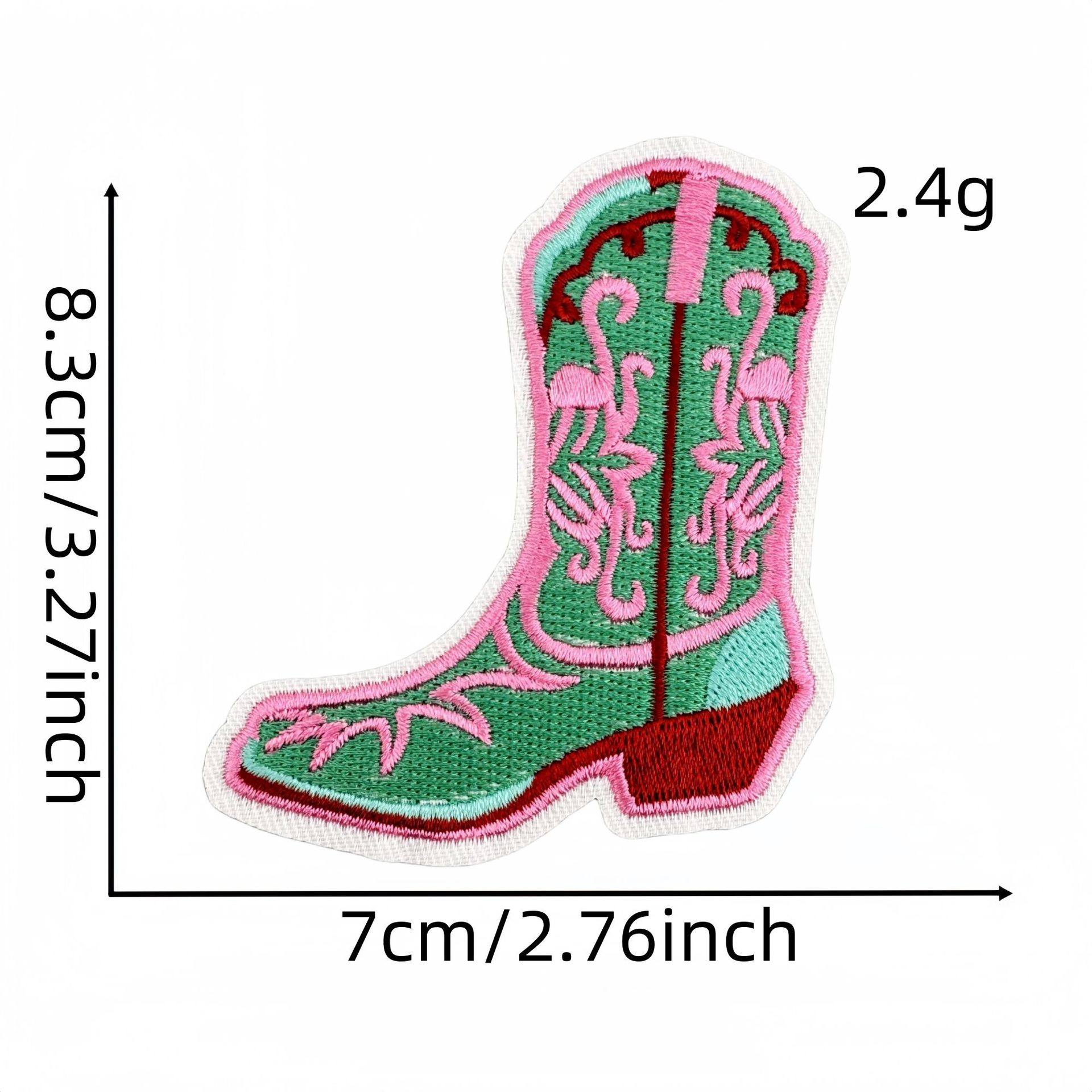 トレンドの英語布ステッカー43#