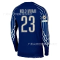2425 paris saint-germain custom long sleeve jersey #23 + champions league armband