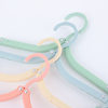 Plastic Folding Clothes Hanger with Clips for Travel, Outdoor Business Trips, Portable Home Use, Student Dormitory Wholesale Drying Rack