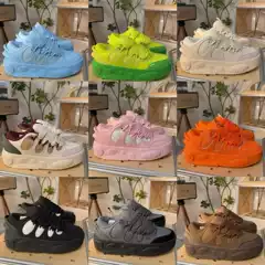 New Women's Meiluo Skate Shoes, Ball Style, Thick Sole, Trendy Couple Sports Casual Bread Modern Running Shoes for Men and Women