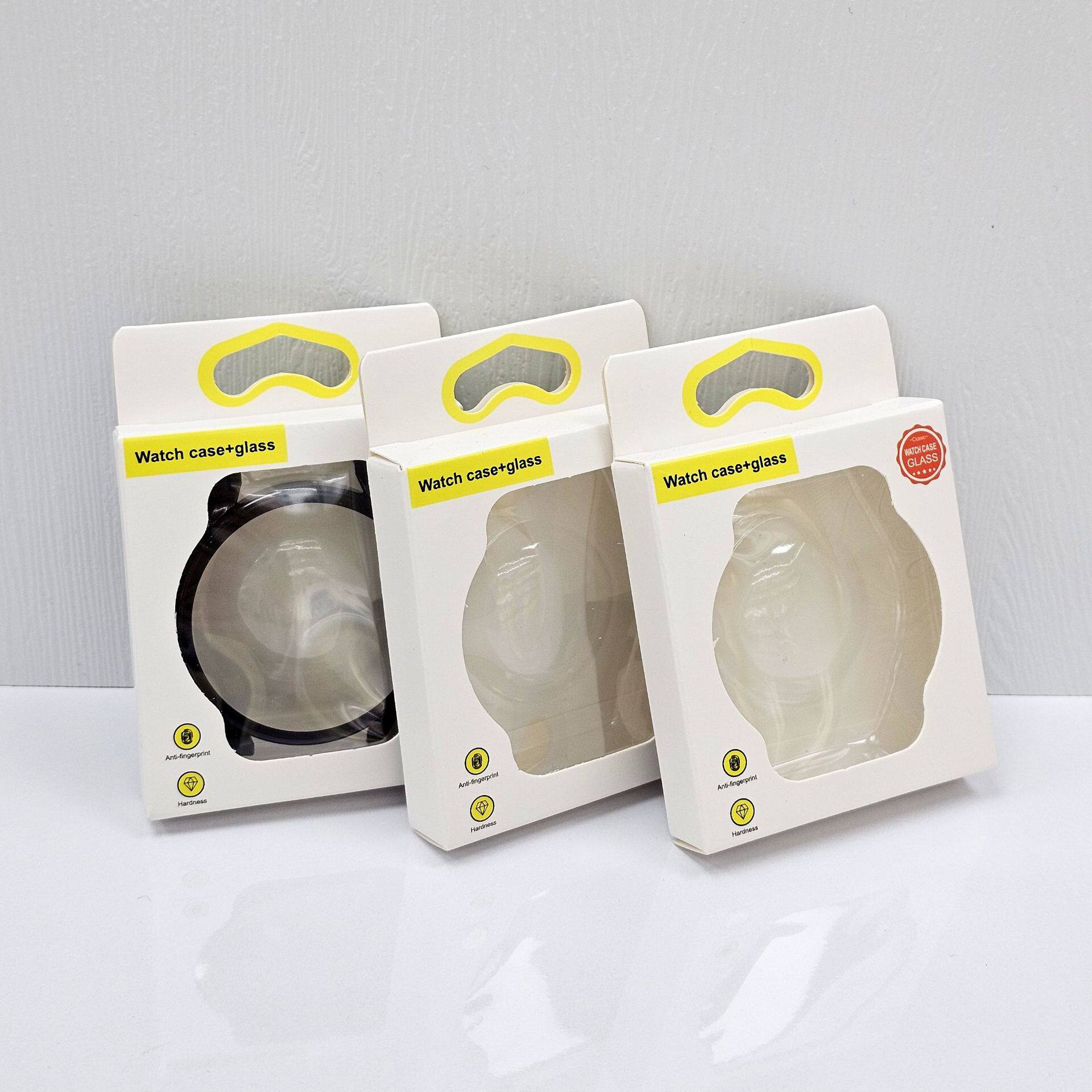 Cross-border platform hot sale Samsung watch5 case carton packaging neutral round case blister inner tray packaging box