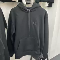 Autumn and Winter New European Style Sweatshirt Casual Fashion Delivery Letter Loose Embroidery Hooded Plus Velvet Long Sleeves Ready for Europe and America
