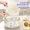 Double-Layer Extra Thick Vegetable Washing and Draining Basket, Plastic Kitchen Water Basket, Multi-Purpose Living Room Vegetable Basket, Household Vegetable Basket, Fruit and Vegetables