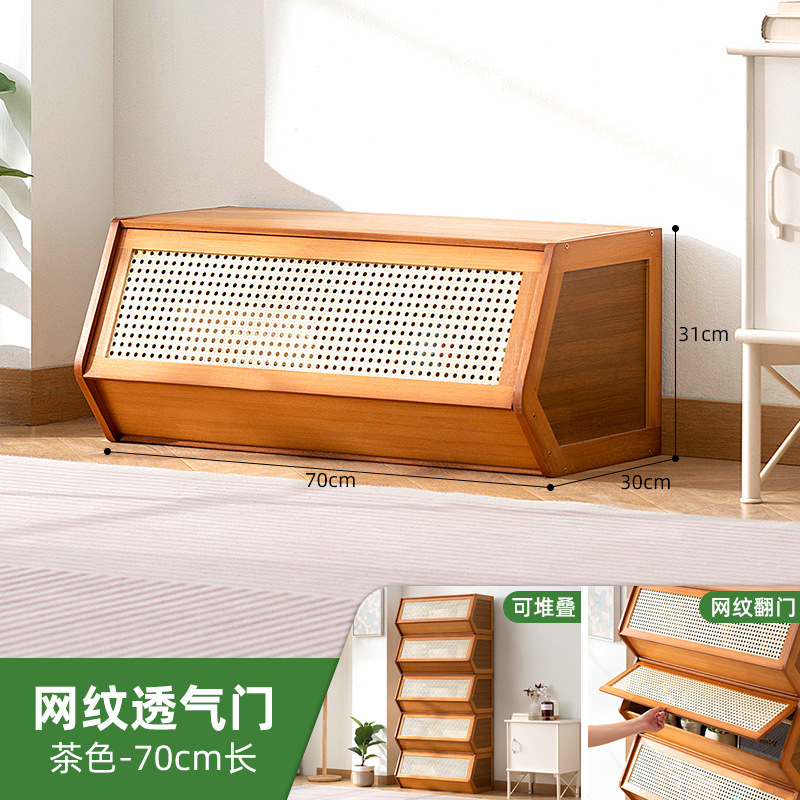 书柜置物架客厅带柜门储物柜一体格子柜展示柜落地多层组合柜书架