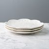 New embossed ceramic western food Nordic dish plate household ceramic tableware microwave oven tableware export original