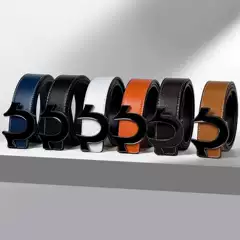 Wholesale Cross-Border Popular Men's Belts, Retro Waist Accessories, Fashionable Girdle Belts, Men's Business Belts