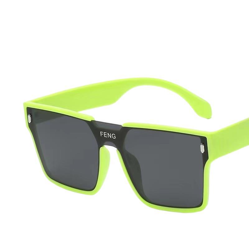 Factory High-end Retro Sunglasses Unisex Large Frame Anti-UV Sunglasses Korean Trendy Sunglasses