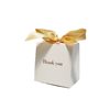 Cross-border new high-grade Thank you candy box bronzing multi-color small gift packaging box wedding party gift box