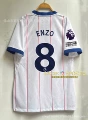 2627 chelsea away custom #8 star player jersey + league captain's armband