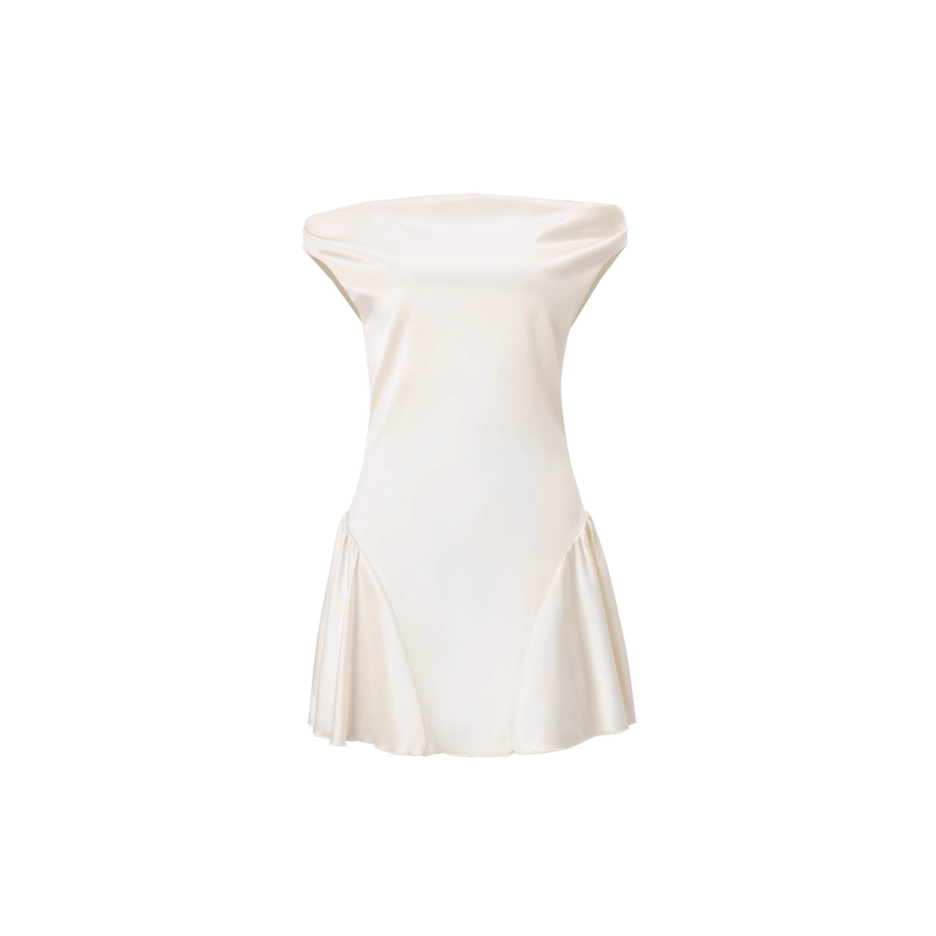 French Style Womens Satin Mini Dress Elegant Figure Hugging Sweet Sensual Perfect for Autumn Occasions Wholesale