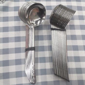 Factory Direct supply stainless steel Special deep round thickened spoon spoon wholesale 02609 Kitchen restaurant hardware hot sale