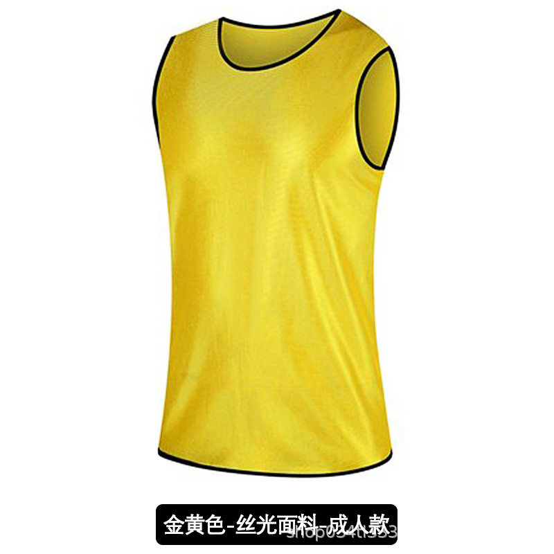 跨境网眼对抗服儿童足球训练背心团建户外拓展活动广告号码服印制