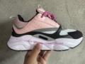 14 black, pink, and white