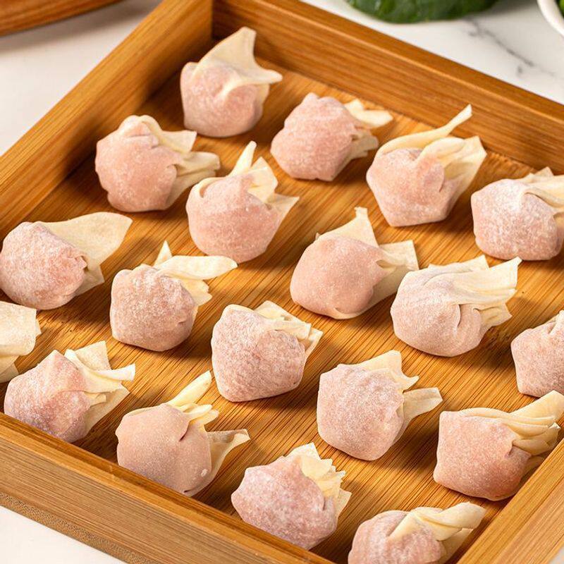 Shaxian Small Wontons Breakfast Instant Snacks Dumplings Handmade Wontons Flat Meat Wontons Fresh and Convenient Pure Delivery Service