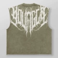 Olive Green with Lettering on Back