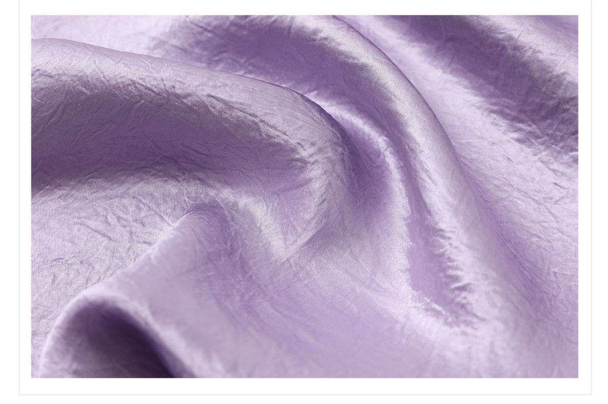 Quần dài nữ ống thẳng cạp cao chất liệu acetate phối polyester mỏng nhẹ — Màu vàng