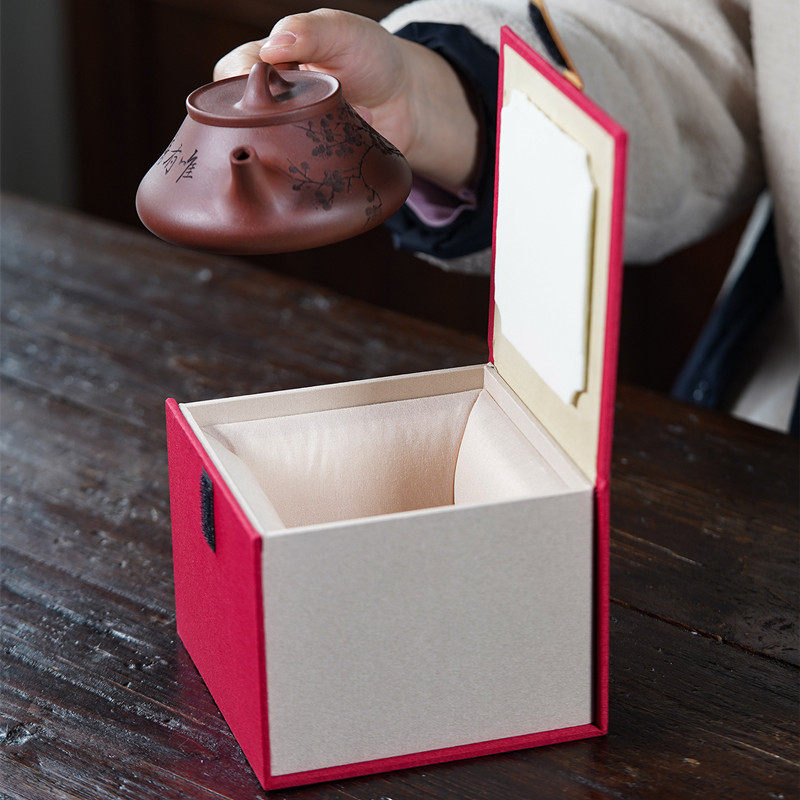 Manufacturer's Best-Selling Gift Box for Building Lamps, Purple Sand Pot, Tea Set, Packaging Storage Box, Porcelain Crystal Cup Lid, Bowl Brocade Box Wholesale