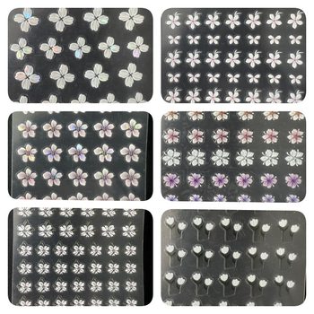 Collection Mixed 5D Relief Stereo Sticker Nail Sticker Nail Sticker Small Flower Flower Rose Small Daisy Camellia