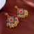 Стальная игла 72#-золотисто-красная