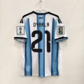 Argentina home jersey #21 + world cup armband