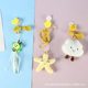 Cat Hanging Door Toy Self-hi to relieve boredom Cat Stick Replacement Head Retractable Bounce Cartoon Pet Supplies