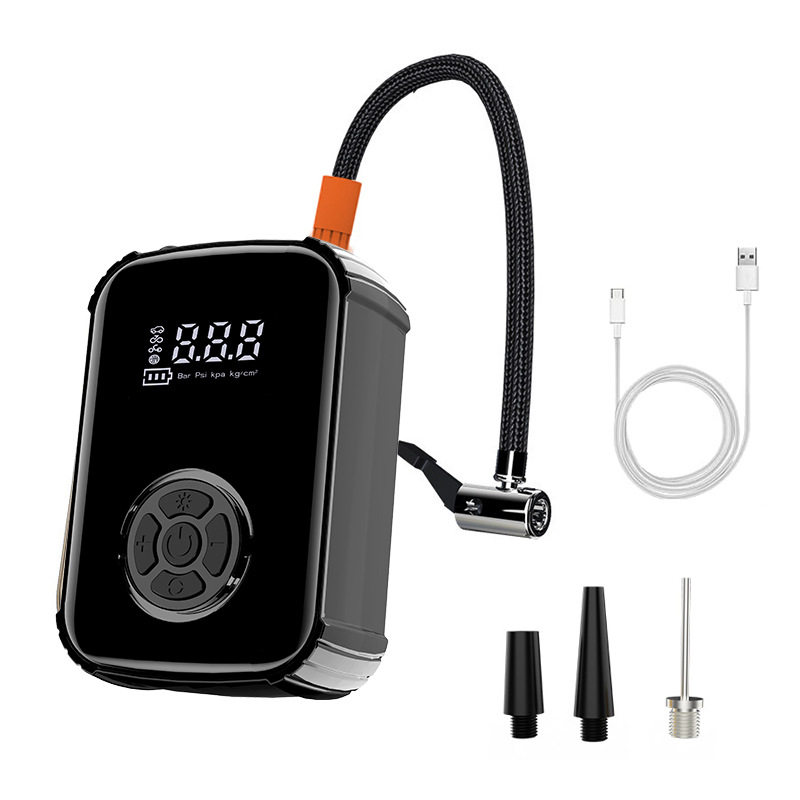 Cross-Border Car Air Pump Handheld Car Battery Car Universal Multi-Functional Emergency Inflatable Portable Inflator