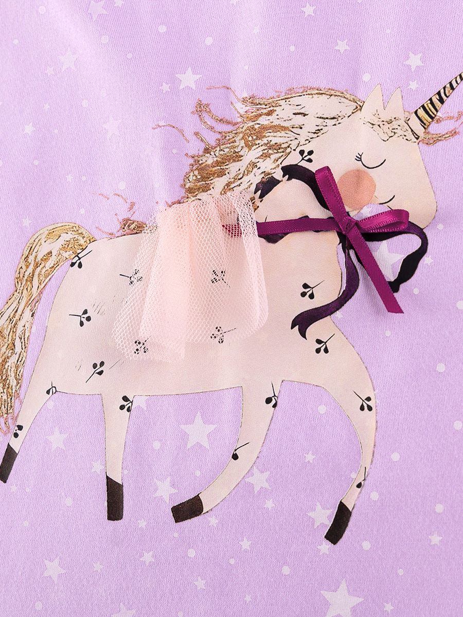 New Girls' Dress, Summer Short-sleeve Kids' Skirt, Cute Girls' Princess Dress