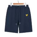 Cotton shorts-navy-blue-gold eyes