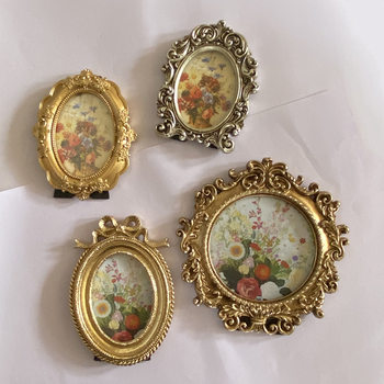 Creative Photo Studio Wedding Resin Photo Frame Wall Bow French American Background Wall Decorative Painting Oil Frame Resin