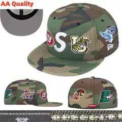 New Hot-Selling Foreign Trade Cross-Border Flat-Brim Baseball Cap Aa High-Quality Fashion Flat-Brim Hat Hip-Hop Flat-Brim Hat