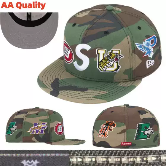 New Hot-Selling Foreign Trade Cross-Border Flat-Brim Baseball Cap Aa High-Quality Fashion Flat-Brim Hat Hip-Hop Flat-Brim Hat